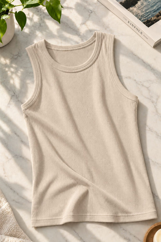 BEIGE INNER TANK TOP