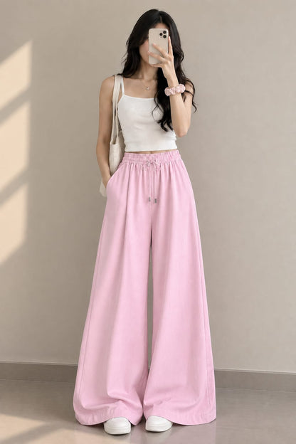 BABY PINK FLAPPER TROUSER